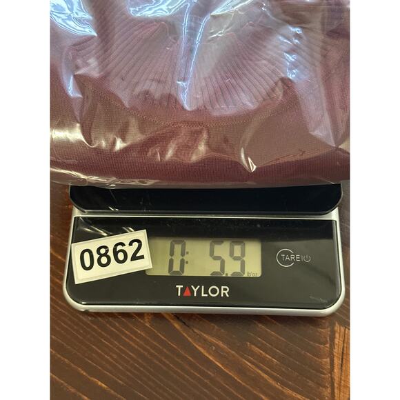 Exclusively MISOOK Sleeveless Mock Neck Stretch Sweater XS Burgundy Quite Luxury - Picture 11 of 11